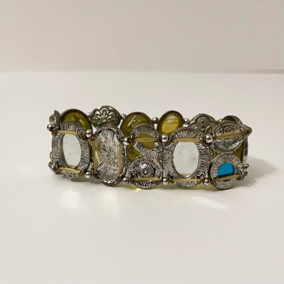 Vintage Elastic Bracelet 8 Inch Long Jewelry - Picture 7 of 16